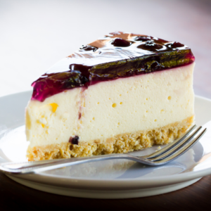 Mango-Berry Cheese Cake